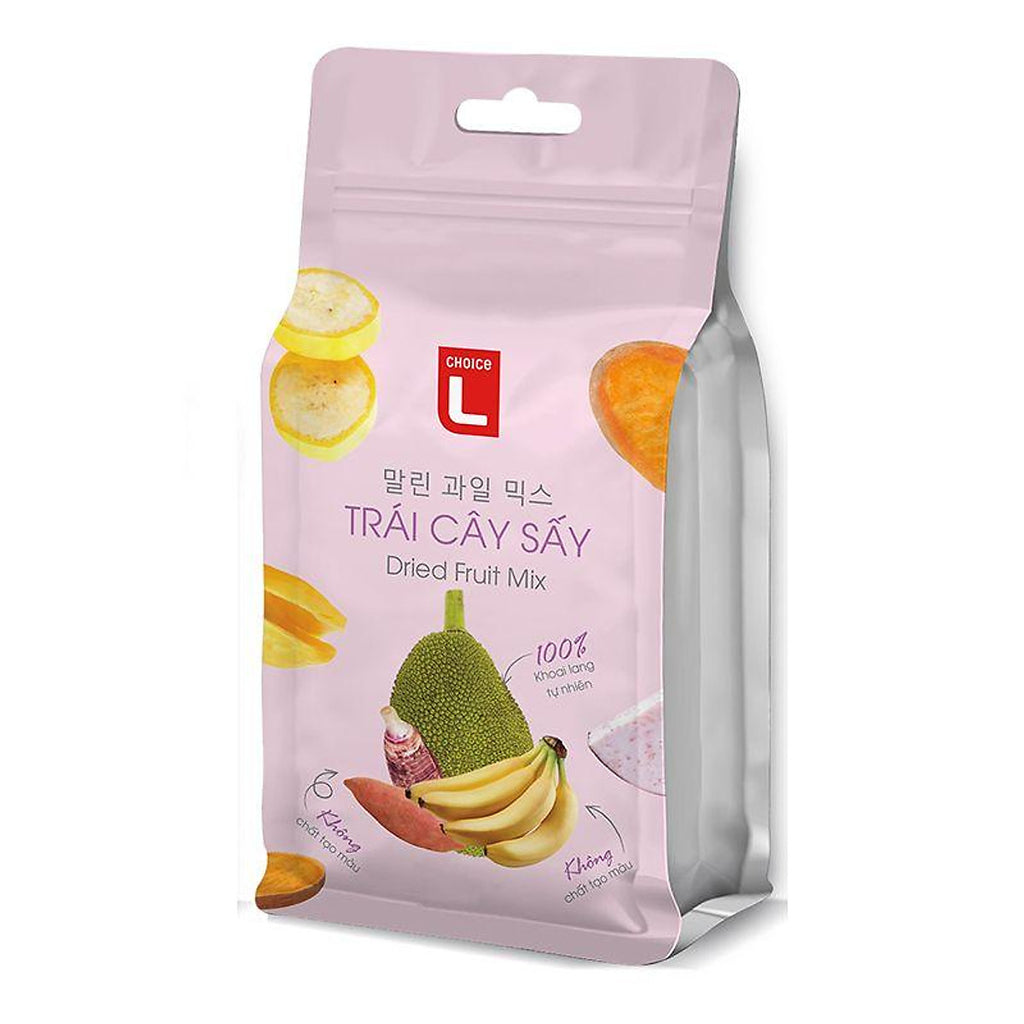 Vietnamese Dried Fruit Jackfruit / Banana / Sweet Potato / Mixed 200 Grams Choice L Lottemart