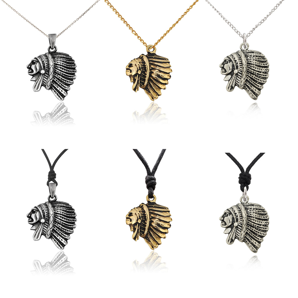 Native America 92.5 Sterling Silver Pewter Gold Brass Necklace Pendant Jewelry