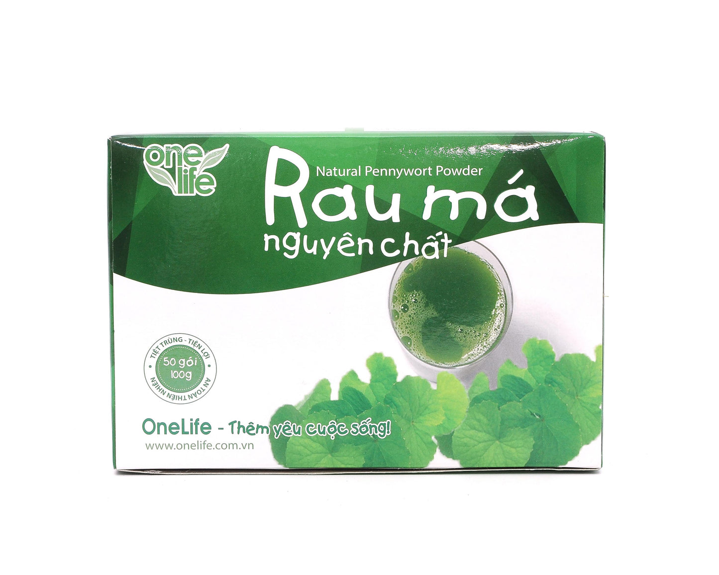 Onelife Vietnamese Natural Pennywort Powder – 100% Natural - Drink For Your Health