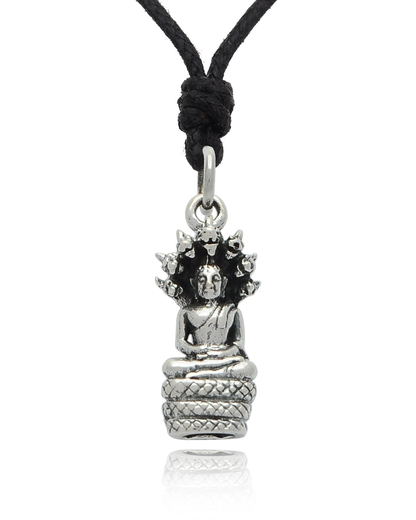 Seven Days Of The Week Buddha Sterling-silver Pewter Brass Charm Necklace Pendant Jewelry