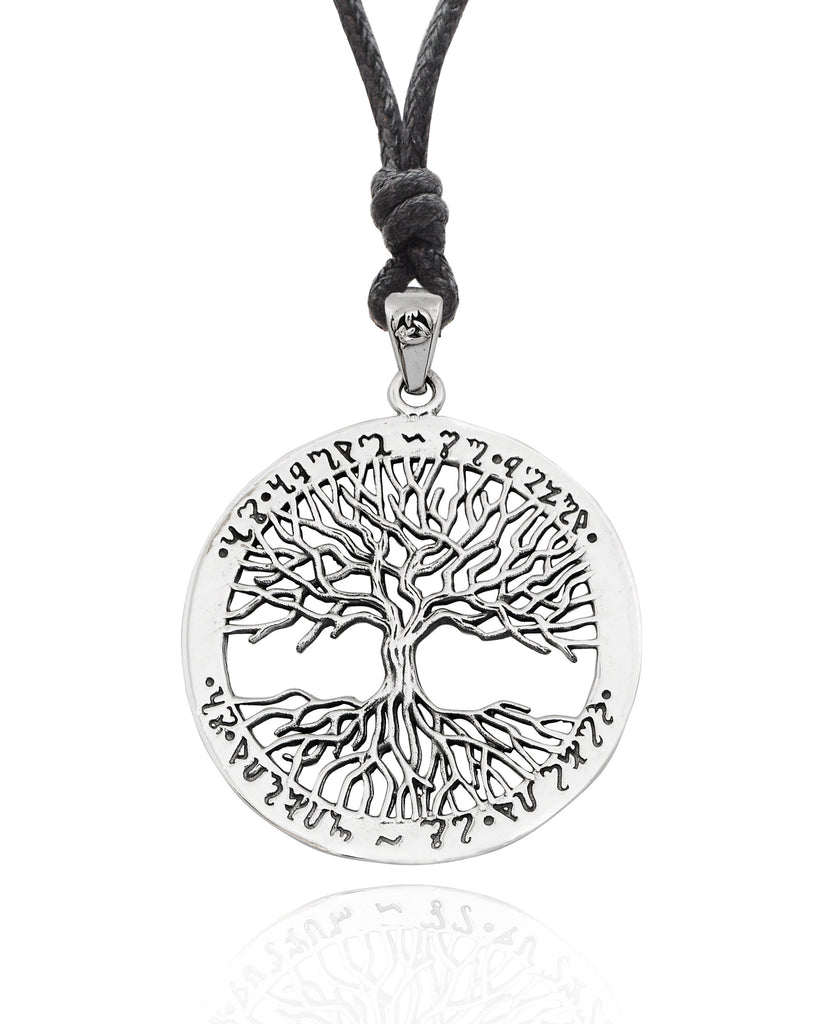 Celtic Tree Of Life 92.5 Sterling Silver Pewter Brass Necklace Pendant Jewelry
