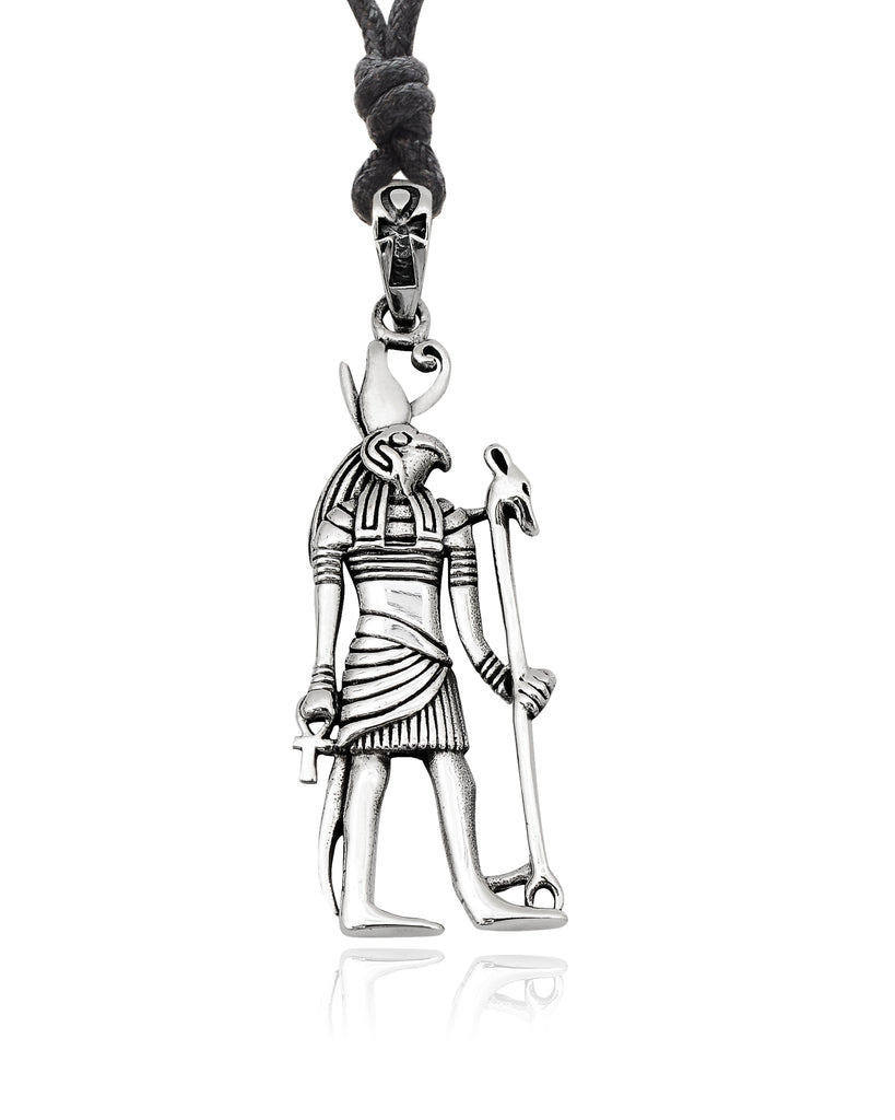 Egyptian God & Goddess 92.5 Sterling Silver Brass Necklace Pendant Jewelry