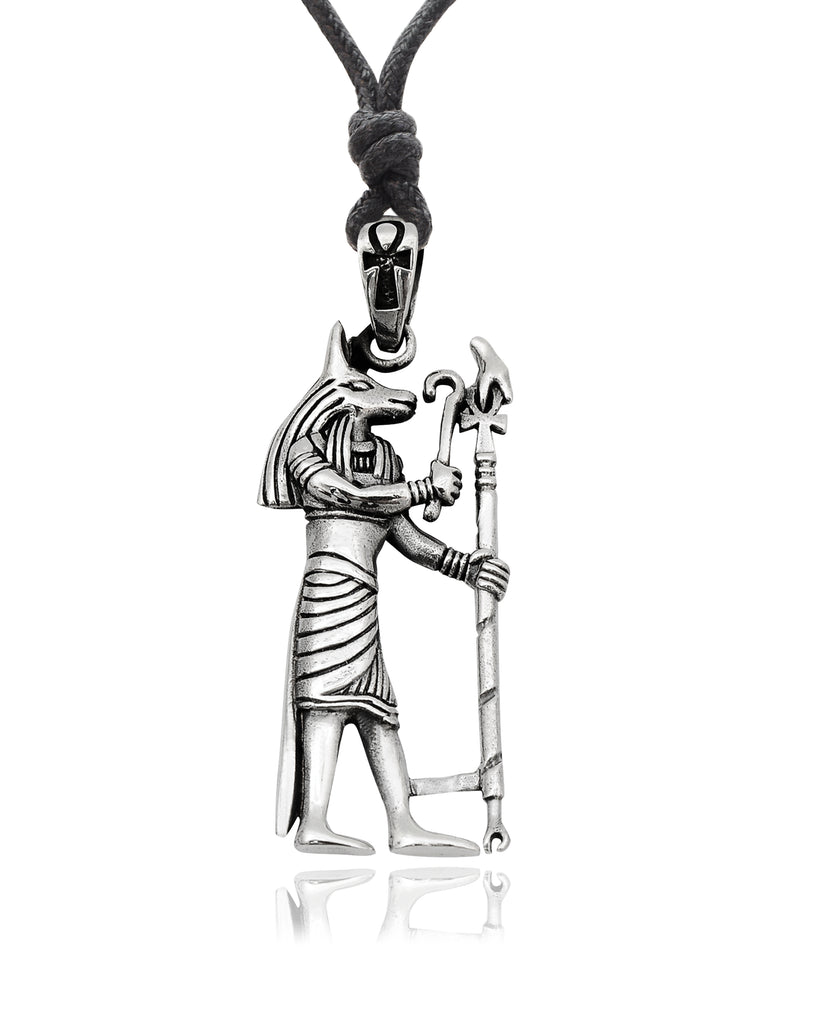 Egyptian God & Goddess 92.5 Sterling Silver Brass Necklace Pendant Jewelry