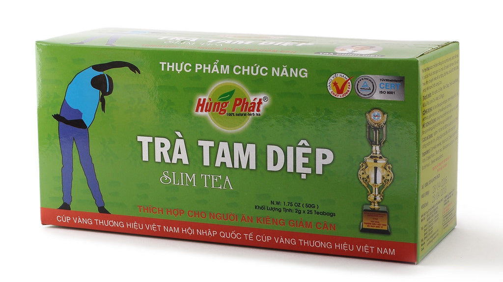 Hung Phat Tea 25-30 Bags 1 Box Vietnamese Slim Weight Loss