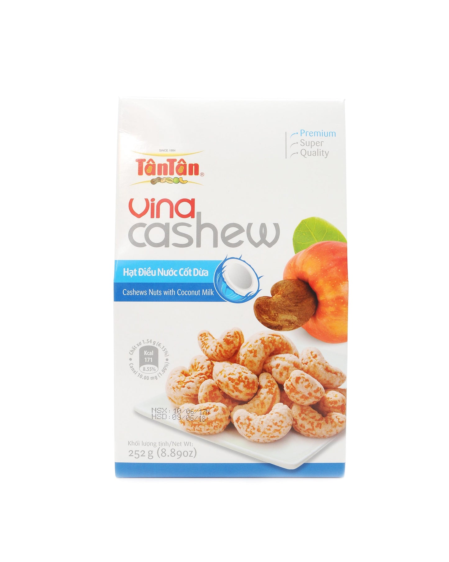 Tan Tan Vietnamese Vina Cashew – Harmonious between Cashews Nuts and Coconut Milk
