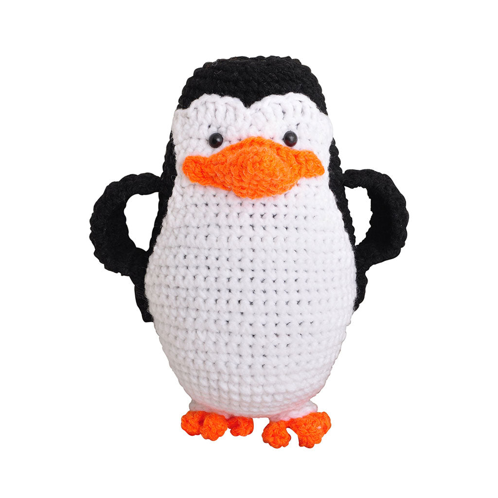 Penguins of Madagascar Handmade Amigurumi Stuffed Toy Knit Crochet Doll VAC