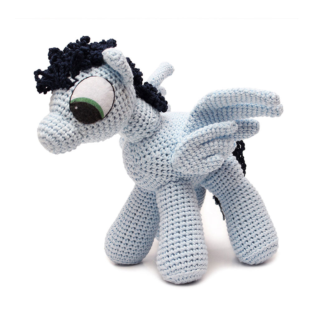 Applejack Pony Handmade Amigurumi Stuffed Toy Knit Crochet Doll VAC