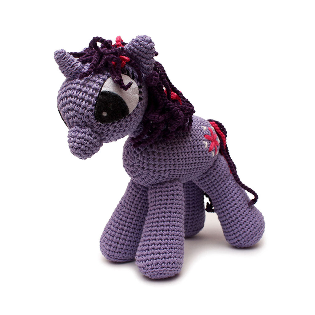 Applejack Pony Handmade Amigurumi Stuffed Toy Knit Crochet Doll VAC