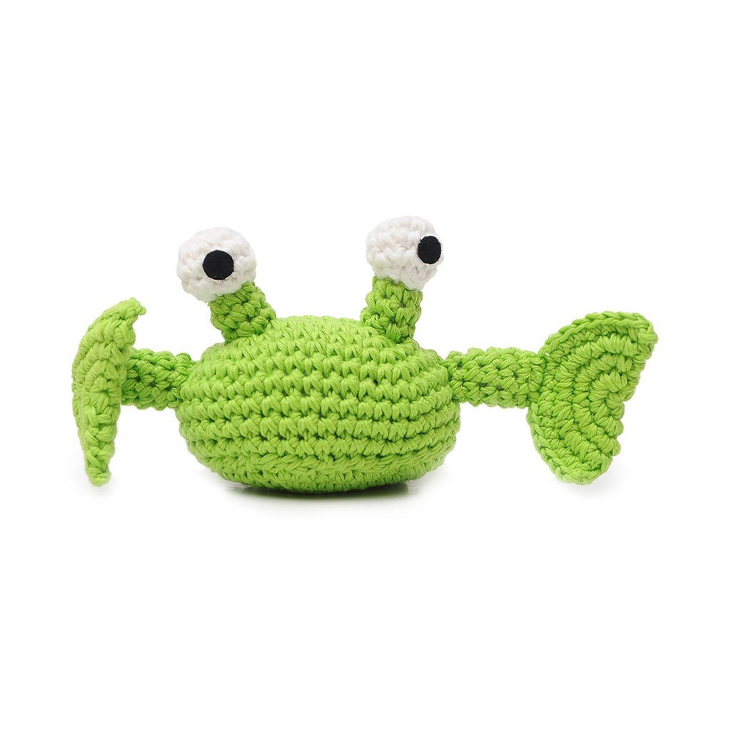 Crab Handmade Amigurumi Stuffed Toy Knit Crochet Doll VAC