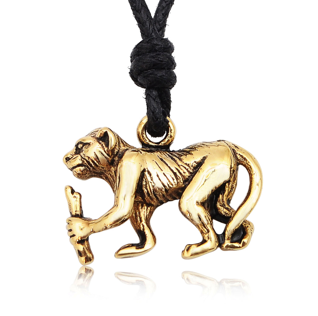 Year Of Zodiac Silver Pewter Gold Brass Charm Necklace Pendant Jewelry