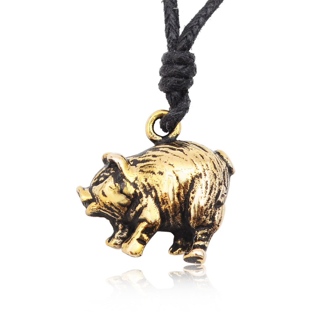 Year Of Zodiac Silver Pewter Gold Brass Charm Necklace Pendant Jewelry