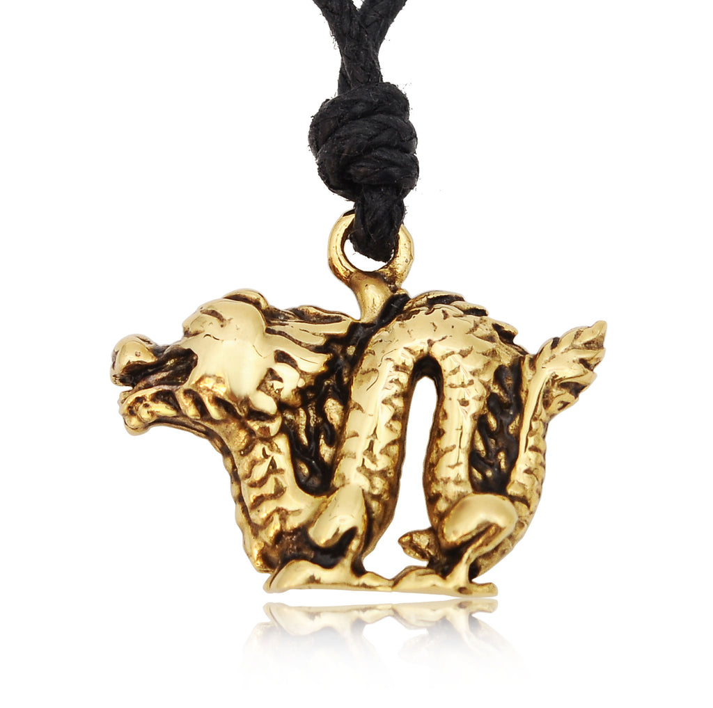 Year Of Zodiac Silver Pewter Gold Brass Charm Necklace Pendant Jewelry