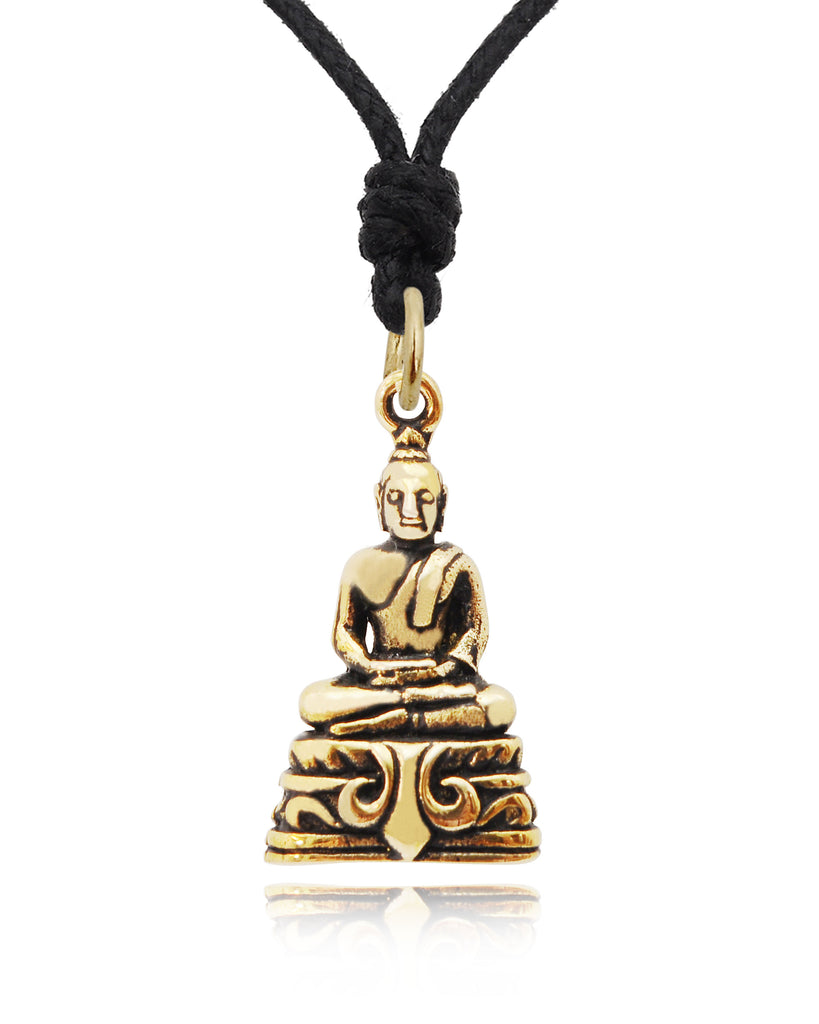 Seven Days Of The Week Buddha Sterling-silver Pewter Brass Charm Necklace Pendant Jewelry