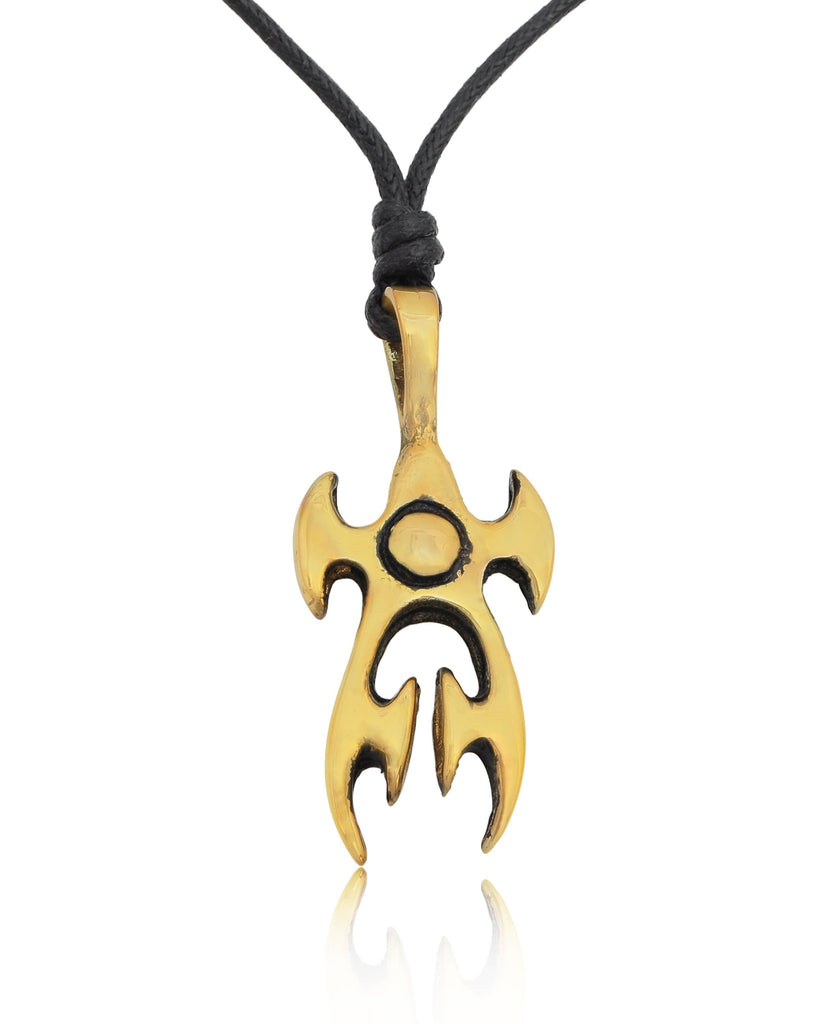 New Ethnic Maori Tribal Silver Pewter Gold Brass Charm Necklace Pendant Jewelry