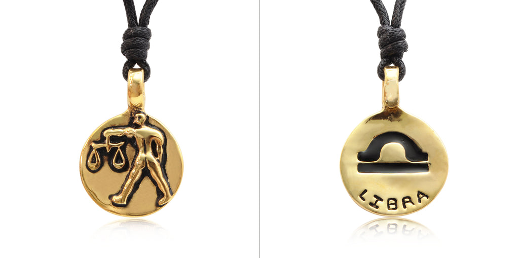 Astrology Silver Pewter Gold Brass Charm Necklace Pendant Horoscope Zodiac