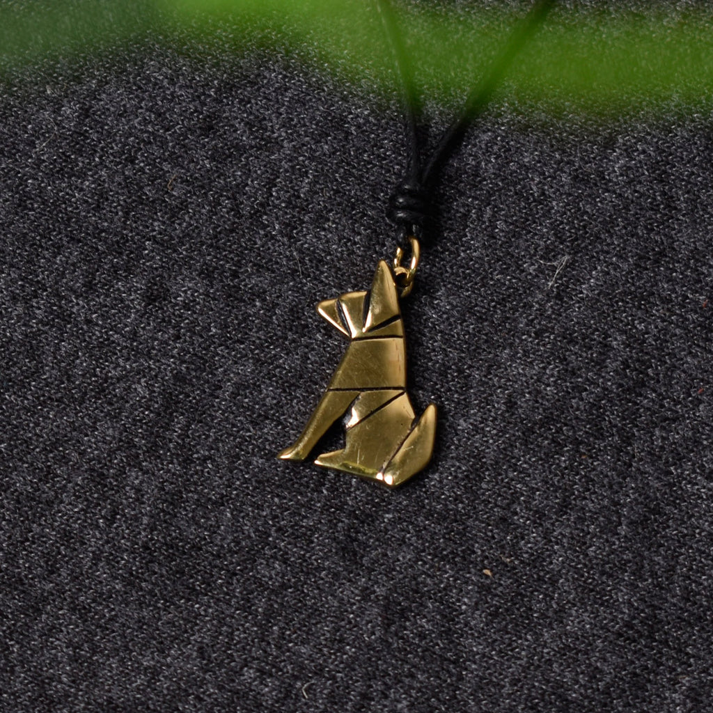 Cute Dog Silver Pewter Gold Brass Charm Necklace Pendant Jewelry