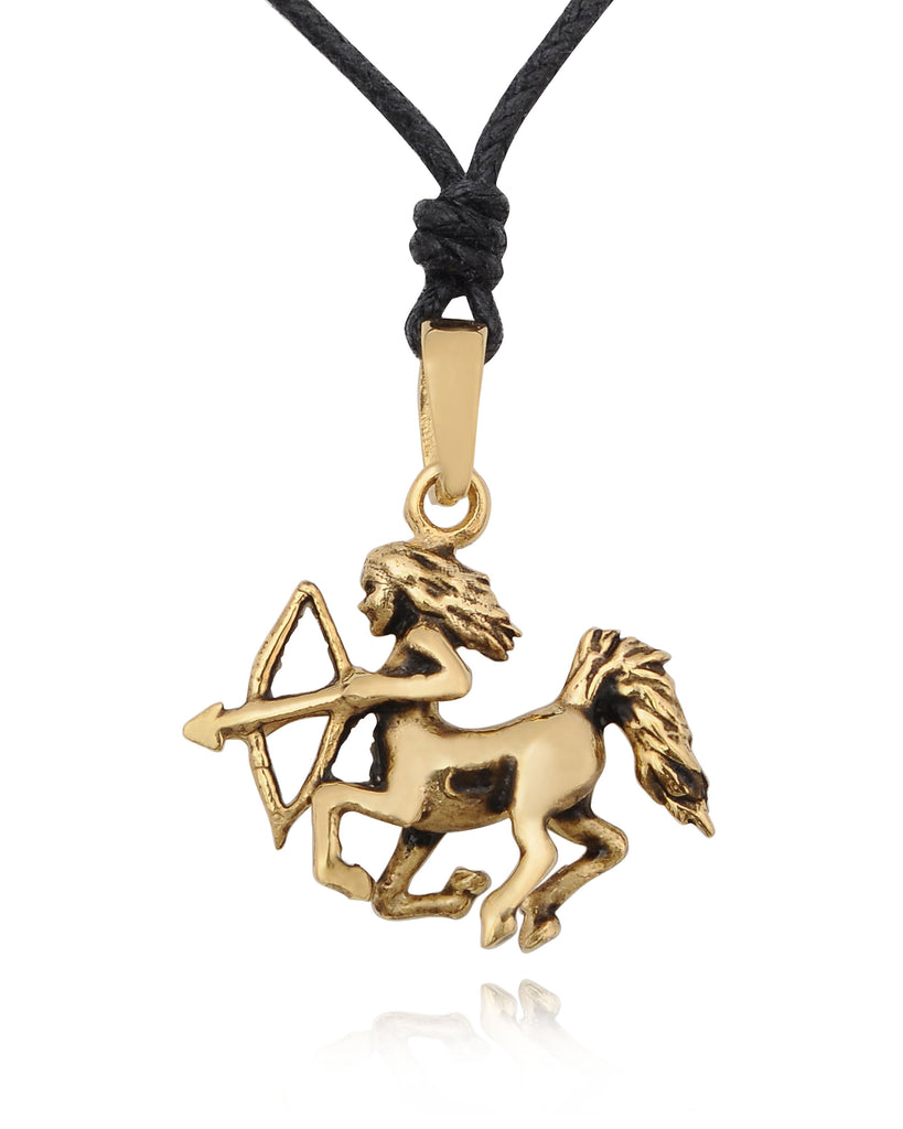 New Astrology Horoscope Sterling-silver Gold Brass Necklace Pendant Jewelry