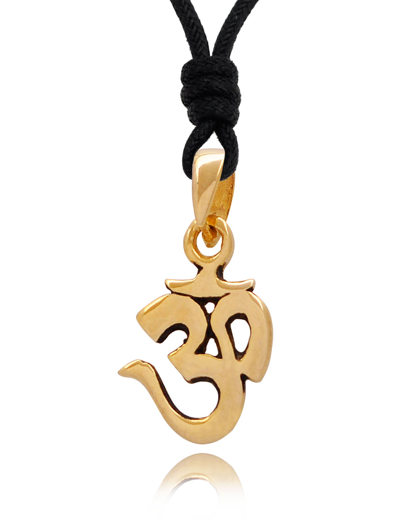 Trending Hindu Ohm Ohm 92.5 Sterling Silver Gold Brass Pewter Necklace Pendant Jewelry