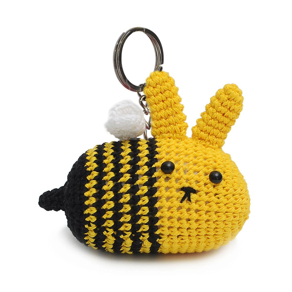 Bunnies Handmade Amigurumi Stuffed Animal Toys Keychains Keyrings VKC