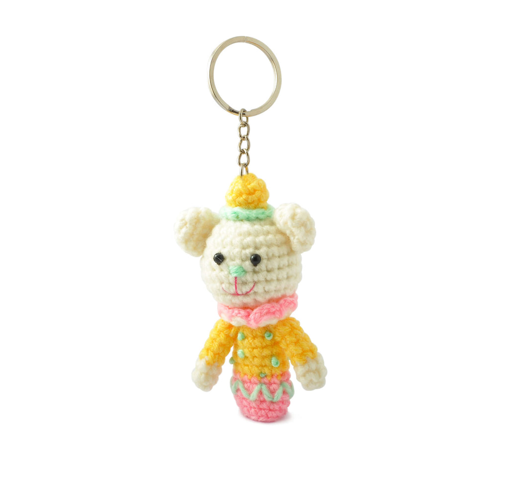 Amigurumi Stuffed Set of Finger Puppets Toys Keychains Keyrings VKC
