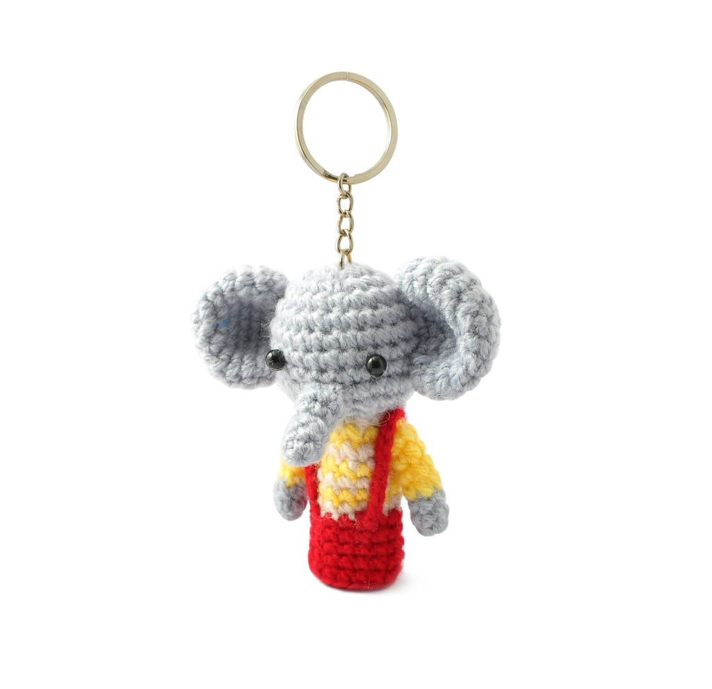 Amigurumi Stuffed Set of Finger Puppets Toys Keychains Keyrings VKC