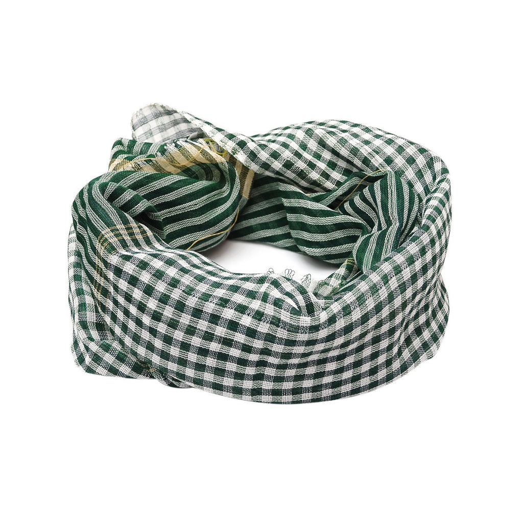 Vietnamese Khan Ran Scarf Army Uniform Khmer Cambodian Traditional War Costume