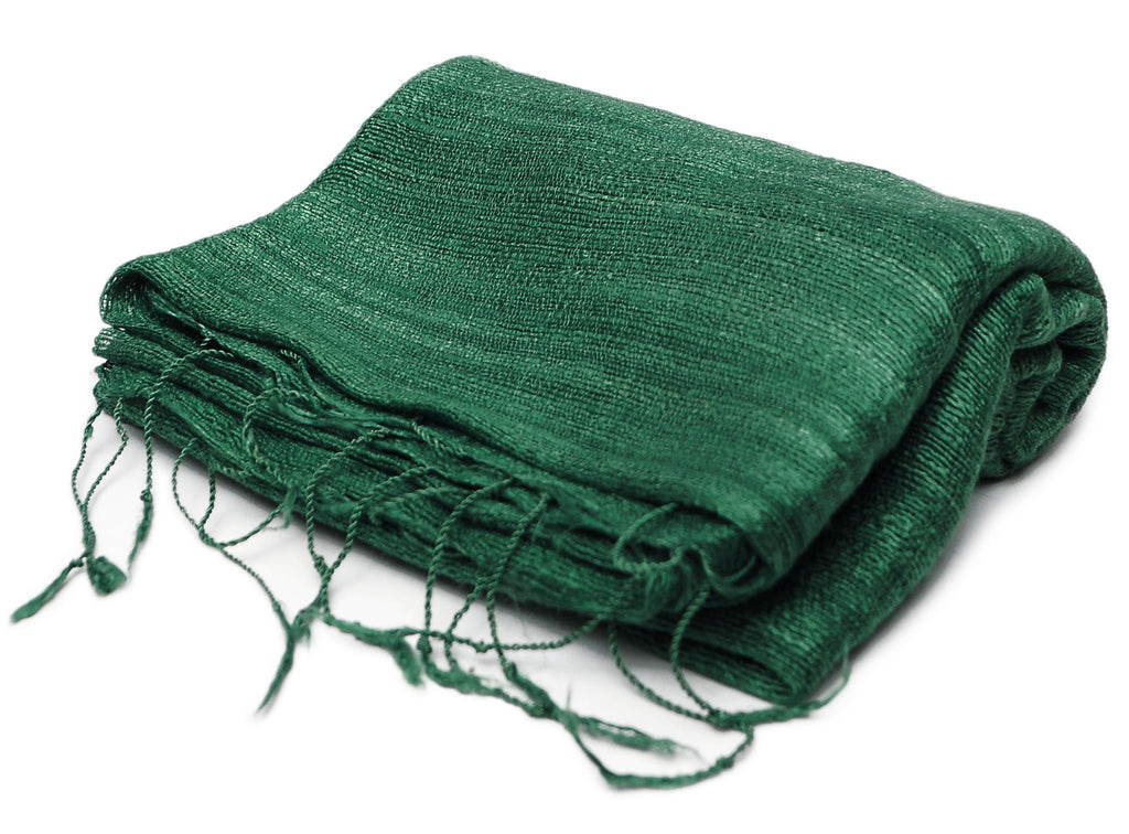 100% Vietnamese Fabric Scarf Shawl Pashmina 64 x 23.5 inch Large Soft Highest Quality