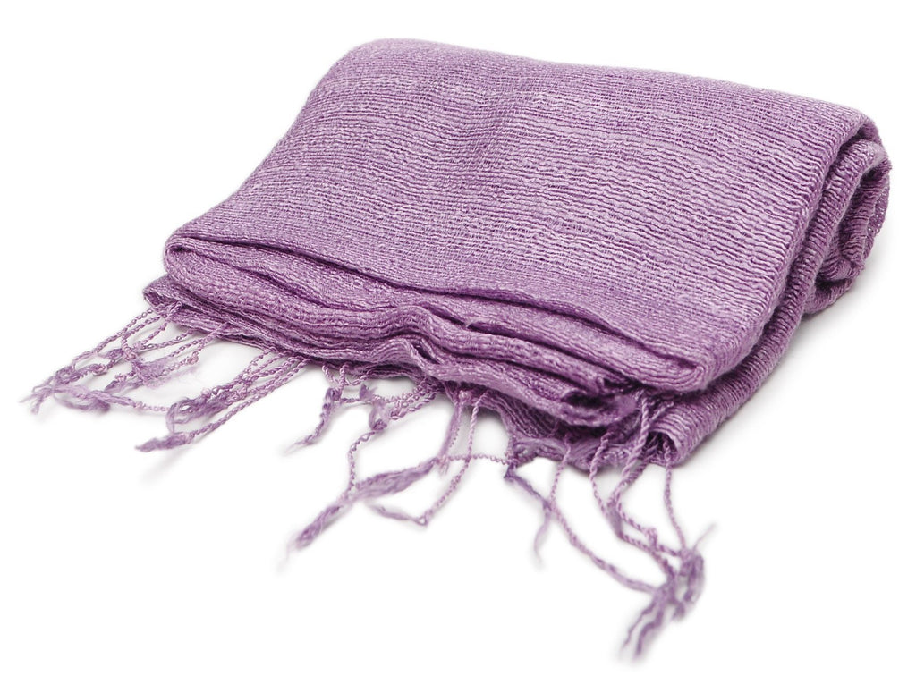 100% Vietnamese Fabric Scarf Shawl Pashmina 64 x 23.5 inch Large Soft Highest Quality