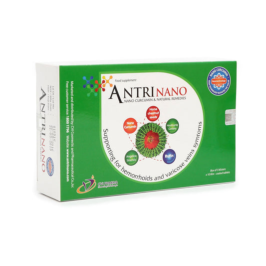 ANTRI NANO Supporting for Hemorrhoids and Varicose Veins Symthoms
