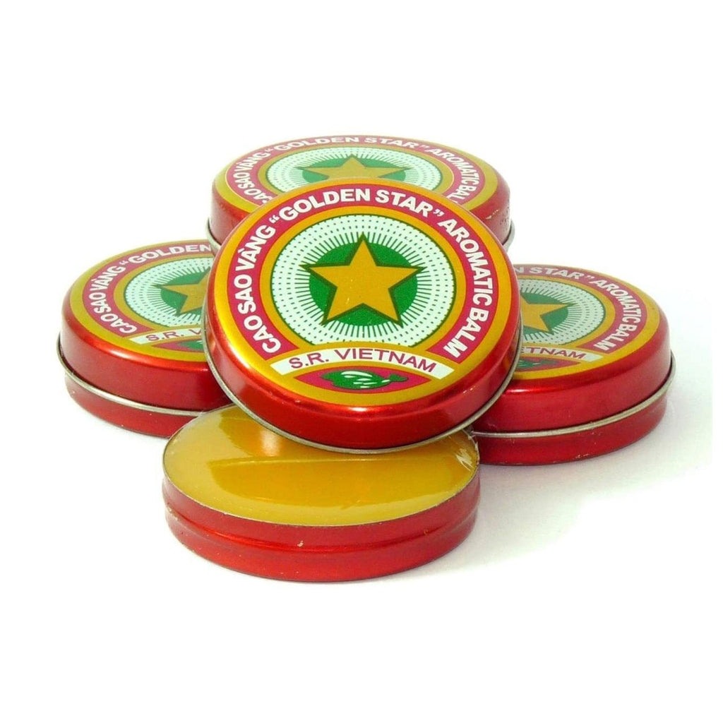 Cao Sao Vang Tiger Balm Golden Star Aromatic Vietnamese Ointment Cream 3 grams, 10 grams , 20 grams