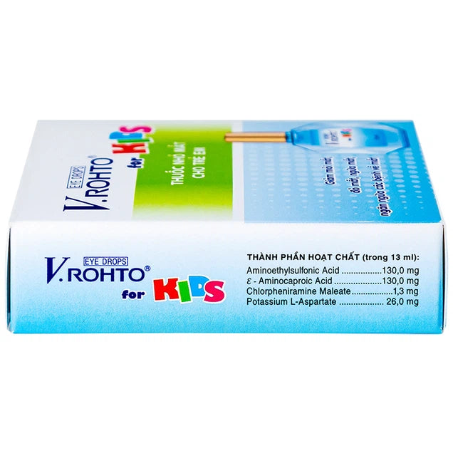 V Rohto FOR KIDS - VRohto Eye Drops: Nutrient Support and Eye Fatigue Recovery for Children