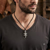Wildlife Inspired Crocodile 92.5 Sterling-silver Charm Necklace Pendent Jewelry