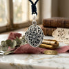 Handcrafted Lockets Ornate Heart Oval, triangle Design, Openable Keepsake 92.5 Sterling Silver Necklace Pendant Jewelry