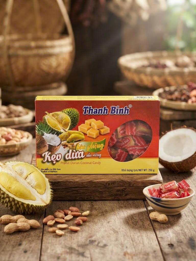 Thanh Binh Vietnamese Coconut Candy & Banana Candy -Vietnam Ben Tre ’s Specialties