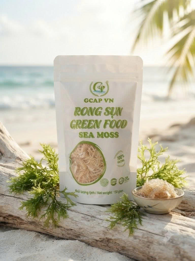 GREEN FOOD Sea Grapes - Dehydrated lato, Organic seaweed 200g