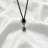 Happy Smile Buddha 92.5 Sterling Silver Brass Charm Necklace Pendant Jewelry
