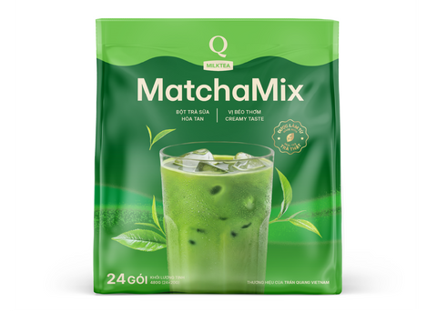 350g (12.3oz) Vietnamese Pandan Green Tea, Tra Sam Dua Bao Ngan from Vietnam