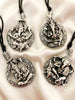 Large Ganesha Elephant God 92.5 Sterling Silver Necklace Pendant Hindu Jewelry