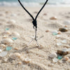 Cute Starfish  92.5 Sterling Silver Charm Necklace Pendant Jewelry