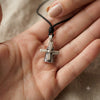 Vintage Dutch Windmill 92.5 Sterling Silver Necklace Pendant Jewelry.