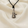 Vintage Dutch Windmill 92.5 Sterling Silver Necklace Pendant Jewelry.