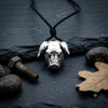 Pig head 92.5 Sterling Silver Charm Necklace Pendant Jewelry