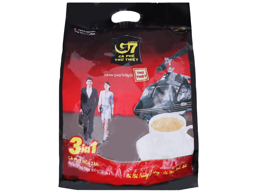 G7 3-In-1 Instant Vietnamese Coffee 100/50 or 21 Packets Imported from Vietnam
