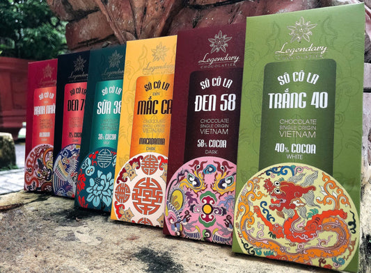 Legendary Chocolatier – Chocolate Single Origin Vietnam - 6 Original Flavours
