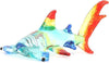 New Mini Blown Glass Shark Hammerhead Figurine Fish Aquarium Miniature Handmade