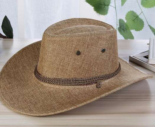 Belly Cowboy Hat Western Cool Summer Unisex's Hat Outdoor Sunshade Beach
