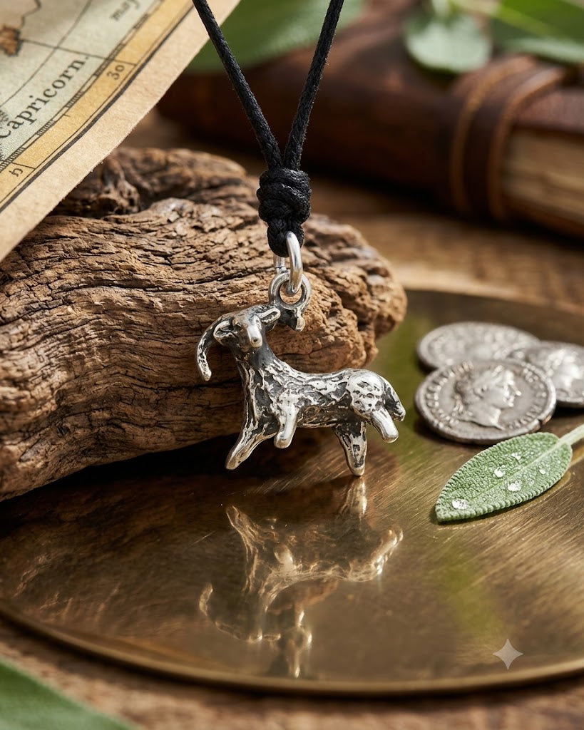 Astrology Gold Brass Sterling Silver Charm Necklace Pendant Horoscope Zodiac