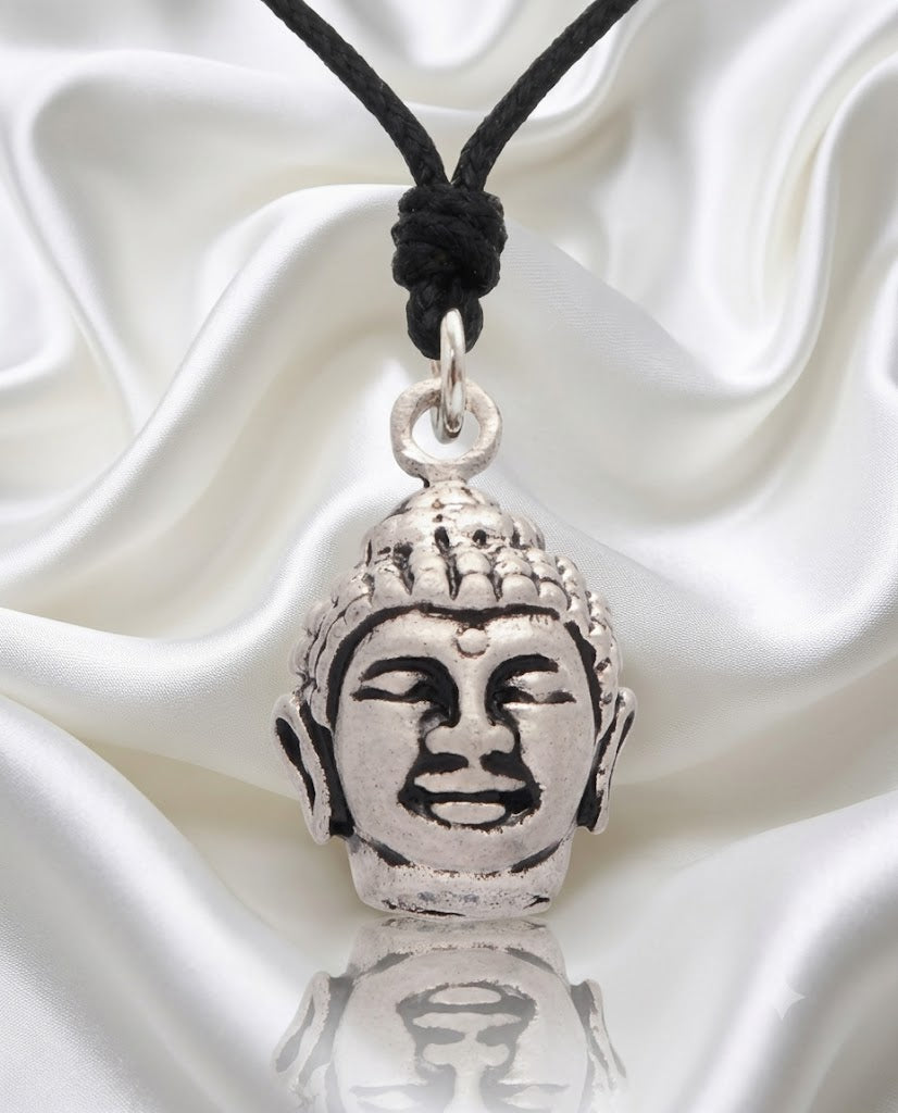 Unique Buddha Sterling-silver Pewter Brass Charm Necklace Pendant Jewelry