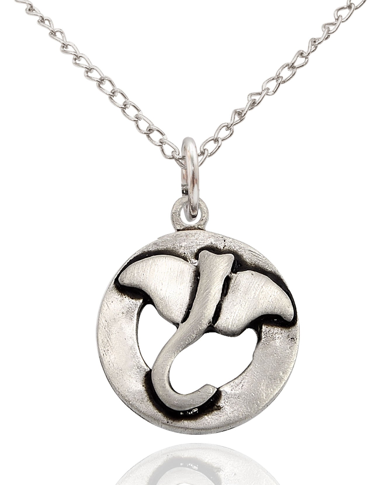 New Stingray Silver Pewter Gold Brass Charm Necklace Pendant Jewelry