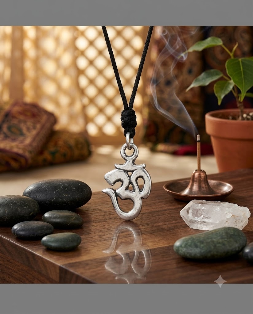 Trending Hindu Ohm Ohm 92.5 Sterling Silver Gold Brass Pewter Necklace Pendant Jewelry